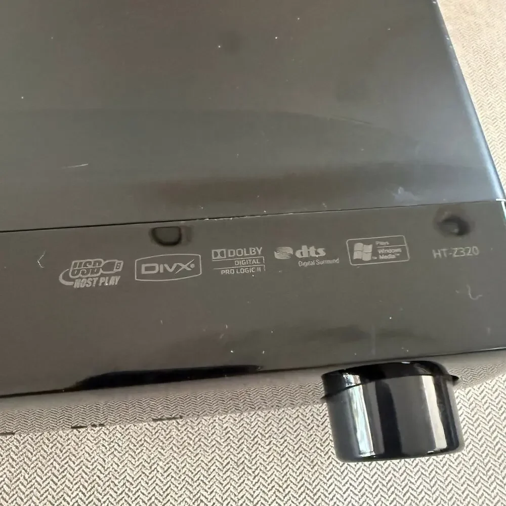 Samsung HT-Z320 DVD Home Theater Receiver Main Unit Powers On No Remote